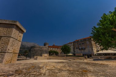 Korcula adasındaki eski kasaba, ünlü kaşif Makro Polo 'nun doğduğu ve yaşadığı şehir.