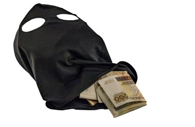 Suçlunun yüzünü maskelemek, çalıntı para, kumarhane kazançları, para transferi.