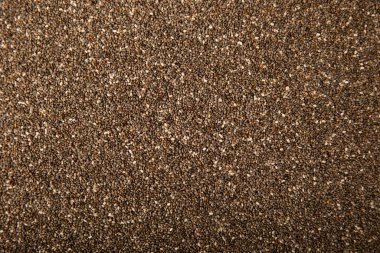 Chia tohumları arka planı. Süper yemek. Sağlıklı.