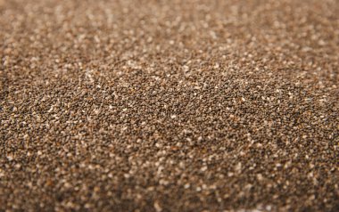 Chia tohumları arka planı. Süper yemek. Antioksidan. Sağlıklı yiyecekler. Diyet.