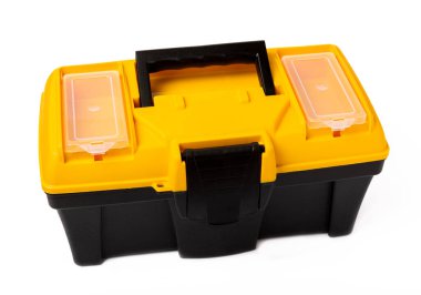 Beyaz arka plan üzerinde izole araç kutusu.