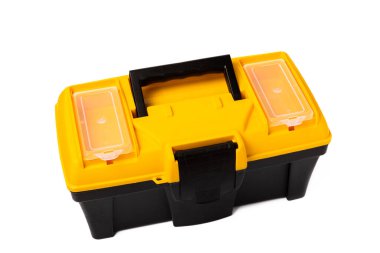 araç kutusu beyaz arkaplanda izole edildi.