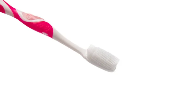 Toothbrush Isolated White Background Prevention Dental Plaque Caries Oral Care — Stock Photo, Image