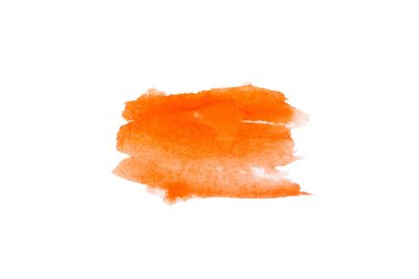 Suluboya sıçraması. Doku, suluboya arka plan. - Sanat. Şablon. Beyaz arka planda izole edilmiş sanatsal boya. Soyut. Renkli suluboya arka plan. Tasarım. Modelleme. Leke