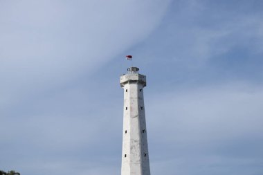Papua 'daki deniz feneri Endonezya ve Papua Yeni Gine arasındaki sınırın sembolüdür.