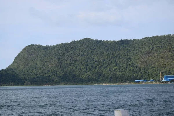 Прекрасная Природа Папуа Индонезия Самая Северная Провинция Индонезии Море Пляж — стоковое фото