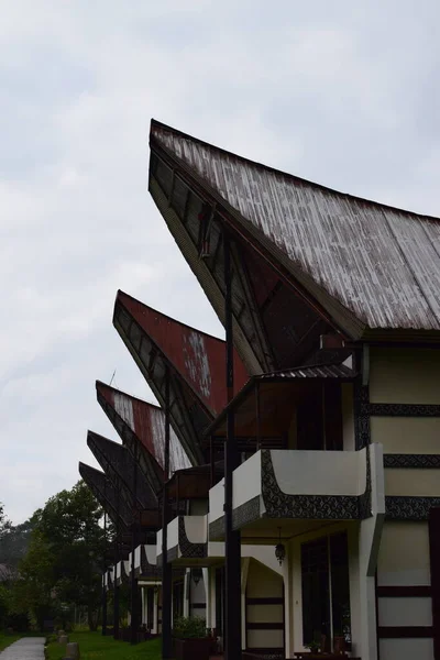 Северная Тораджа Индонезия Сентября 2022 Года Здание Отеля Mijana Toraja — стоковое фото