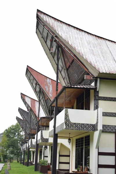 Северная Тораджа Индонезия Сентября 2022 Года Здание Отеля Mijana Toraja — стоковое фото