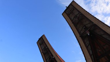 Tongkonan and traditional houses in Kete Kesu Village. Tongkonan, this is a house for corpses. Location near Rantepao Tana Toraja, South Sulawesi, Indonesia.