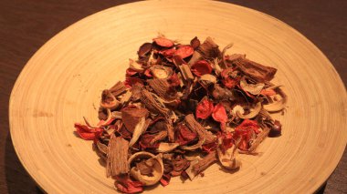 Yukarıdaki geleneksel Java bitkileri için baharatlar (baharatlar)