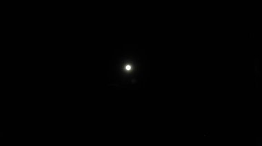 Gece ay ışığı, siyah arkaplan