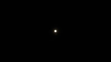 Gece ay ışığı, siyah arkaplan