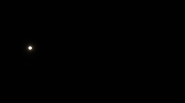 Gece ay ışığı, siyah arkaplan