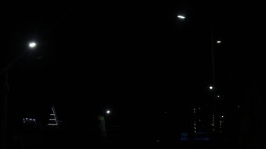 Gece ay ışığı, siyah arkaplan