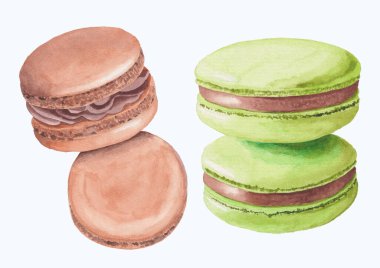 Pastane projene bu suluboya resimle biraz cazibe kat! Menüler, logolar ve daha fazlası için mükemmel.