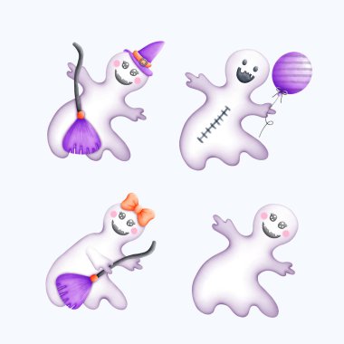 Bu tatlı suluboya Cadılar Bayramı klibiyle projene ürkütücü bir eğlence ekle! Davetiyeler, kartlar ve daha fazlası için mükemmel.