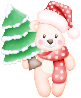 Tatlı suluboya Noel ayısı çizimi, tatil sezonu projeleri için mükemmel. Bu el çizilmiş ayı sanatı neşeli bir neşe yakalayarak, kış tasarımlarına ve Noel kartlarına samimi bir dokunuş ekliyor..