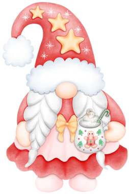 Şirin ve şenlikli bir tasarımı olan suluboya Noel cücesi, Noel dekorasyonu ve Noel temalı projeler için ideal. Bu el çizilmiş cüce çizimi kış kutlamalarına neşe getiriyor..