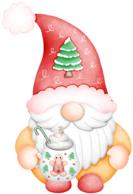 Şirin ve şenlikli bir tasarımı olan suluboya Noel cücesi, Noel dekorasyonu ve Noel temalı projeler için ideal. Bu el çizilmiş cüce çizimi kış kutlamalarına neşe getiriyor..