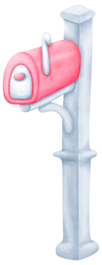 Pastel renklerle çizilmiş şirin suluboya posta kutusu klasik posta sanatı ve dekor için mükemmel. Bu zarif illüstrasyon, modası geçmiş postaların çekiciliğini kaprisli ve sanatsal bir tasarımla yakalıyor..