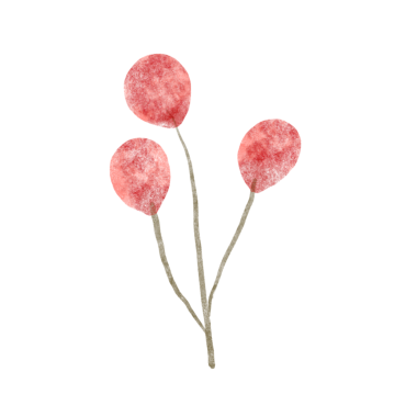 Narin pembe lalelerin yer aldığı bu el çizimi bahar çiçeğini indirin.