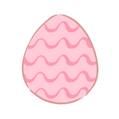 Düz kawaii tarzı yumurta karikatürü. Mutlu yüz ve hoş dekorasyonlar. Kahvaltı temaları ve eğlenceli çizimler için mükemmel.