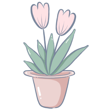 dekoratif elementlere ve renkli düz stile sahip bir çizgi film çizimi yemek veya bitki teması için mükemmeldir.