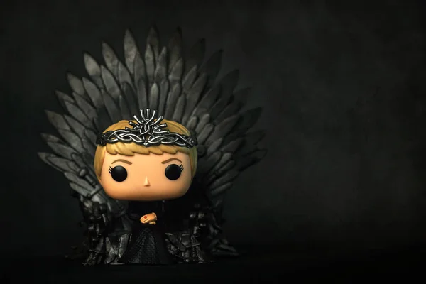 Funko Pop Vinyl Figure Cersei Lannister Character Series Games Thrones Stock Image