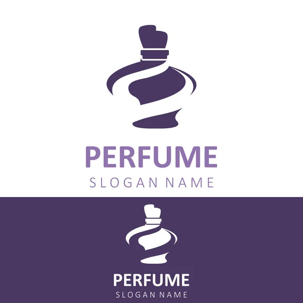 Abstrakte Isolierte Luxus Parfüm Logo Kosmetik Für Business Vorlage — Stockvektor