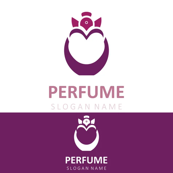 Abstrakte Isolierte Luxus Parfüm Logo Kosmetik Für Business Vorlage — Stockvektor