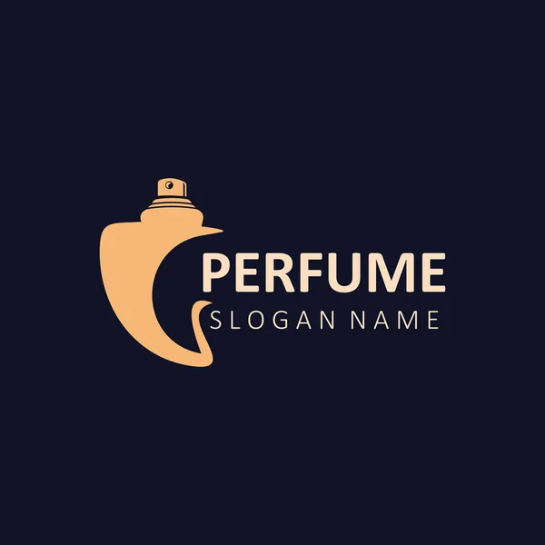 Cosmético Aislado Abstracto Del Logotipo Del Perfume Del Lujo Para Vectores de stock libres de derechos