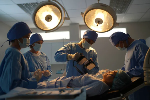stock image surgeons working inside operating room  