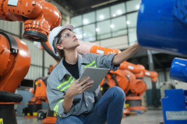 Robotik Silah Mühendisi Yapay Zeka, Programlama Geliştirme Teknolojisi yazılımı ile cihazları kontrol et