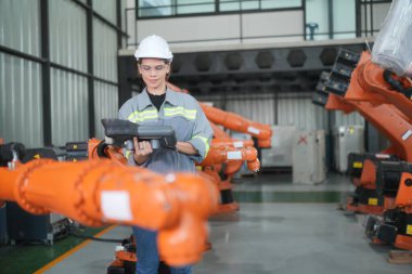 Robotik Silah Mühendisi Yapay Zeka, Programlama Geliştirme Teknolojisi yazılımı ile cihazları kontrol et