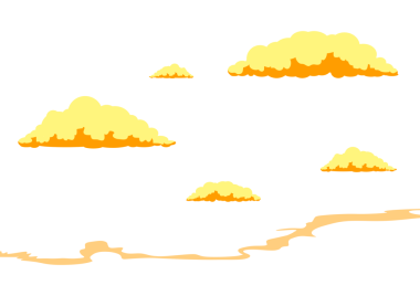 Bulutlar PNG resim arkaplanlı gün batımı gökyüzü