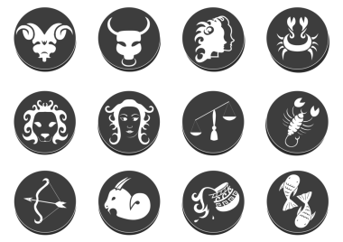 Zodiac dövme kalıbı PNG illüstrasyonu