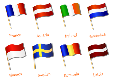 Avrupa bayrak simgesi PNG illüstrasyonu