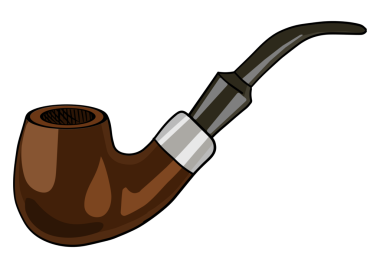 Pipo tüttürme sanatsal PNG