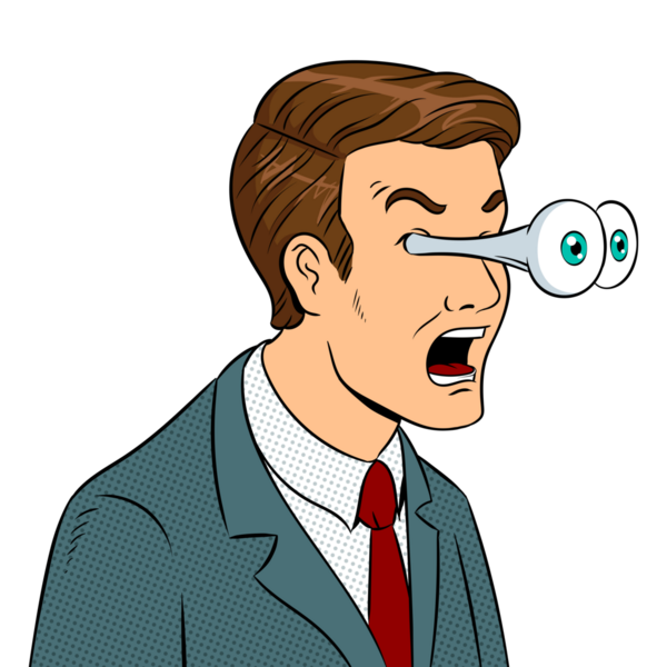 Patlak gözlü bir iş adamı. Pop art retro PNG çizimi. Beyaz arkaplandaki izole görüntü. Çizgi roman tarzı taklit.