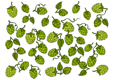 Hops arkaplan karikatürü PNG illüstrasyonu