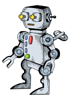 Robot robot robot robot robot robot çizimi PNG