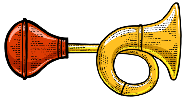 Araç boynuzu çizimi PNG illüstrasyonuName