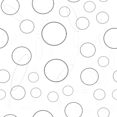 Soyut çember dikişsiz kalıp çizimi PNG