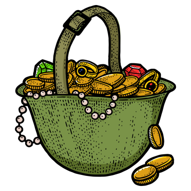 Ordu miğferi. Mücevher çizimi.