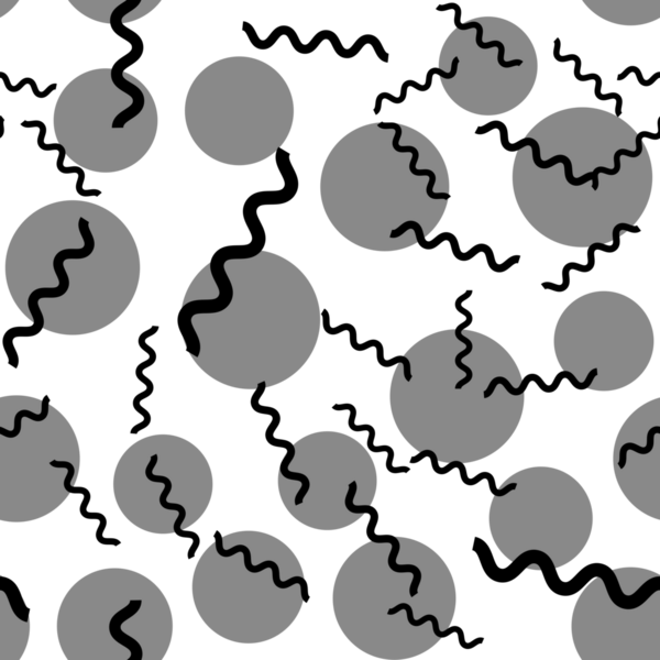 Soyut gri pürüzsüz desen çizimi PNG