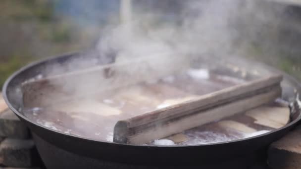 Come Cucinare Semi Soia — Video Stock
