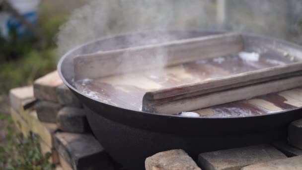 大豆の調理方法 — ストック動画