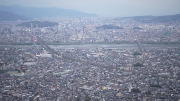 Vista Desde Chosen Rock Ciudad Shizuoka Prefectura Shizuoka — Vídeo de stock