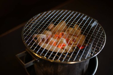 Kömür kömürünün nasıl yandığını.