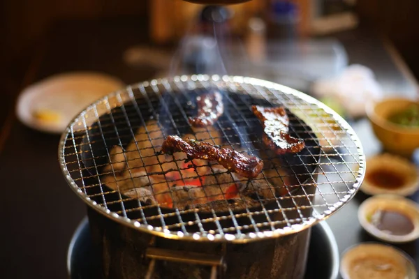Cómo Hornear Harami Restaurante Yakiniku — Foto de Stock